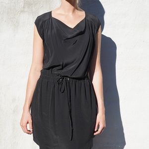 Silk Trouvé Scoop Neck Dress